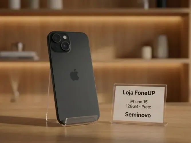 iPhone 15 128GB | Bateria 85% | Garantia 90 dias