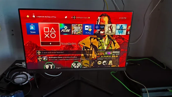 Vendo monitor com braço articulado