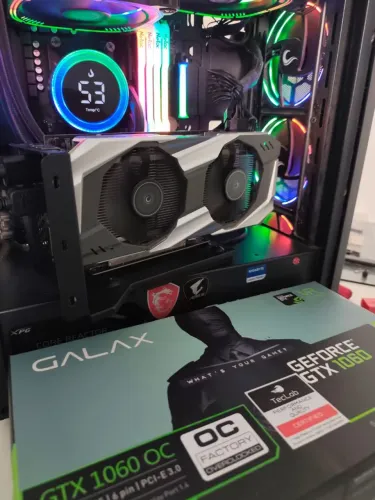 Placa de vídeo GTX 1060 6gb