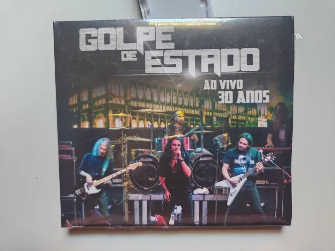 CD duplo Golpe de Estado ao vivo 30 anos