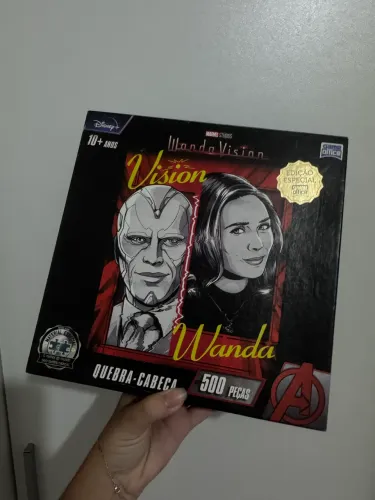 Quebra cabeça 500 peças Marvel