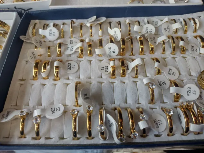 Anéis em aço inox