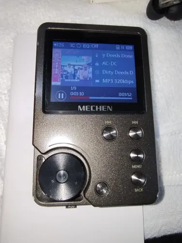 Mechen M30  reprodutor de áudio digital portátil (DAP) MP3 Player + KZ EDX Lite.