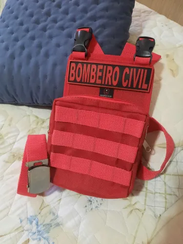 Bornal e cinto bombeiro civil 