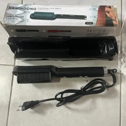 Escova Alisadora 3 em 01 (NOVA) - *PAGUE NA ENTREGA*