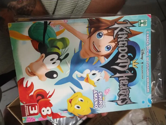 Mangá Kingdom Hearts Abril 1 ao 3