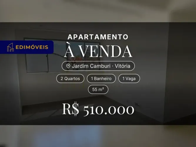 Apartamento 2 quartos em Jardim Camburi, perto de tudo que você precisa!