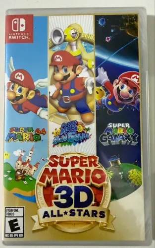 Jogo Super Mario 3D All-Stars Nintendo Switch (Mídia Física) - Original / Raro