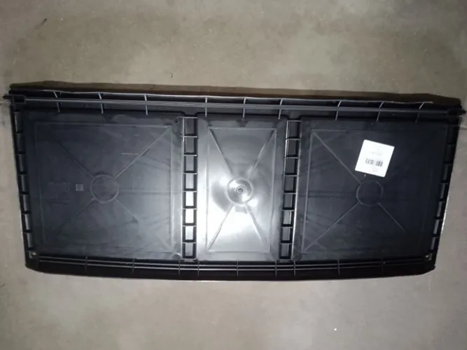 Tampao Traseiro Bagagito fiat uno 84/13 (modelo original) preto plástico (novo)