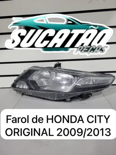 Farol de Honda City Original 2009 2013