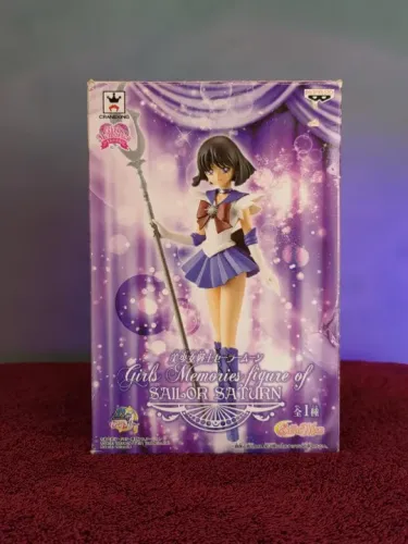 Sailor Saturno Banpresto Girls Memories - Raridade Completa com Caixa, Impecável!