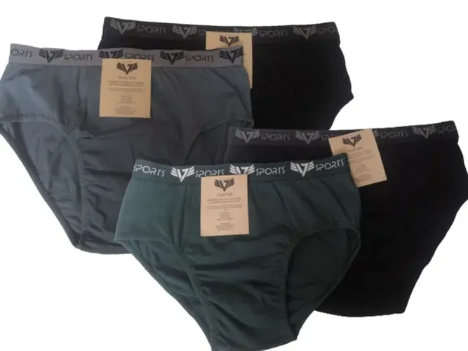 Cueca plusize cotton 3 peças 