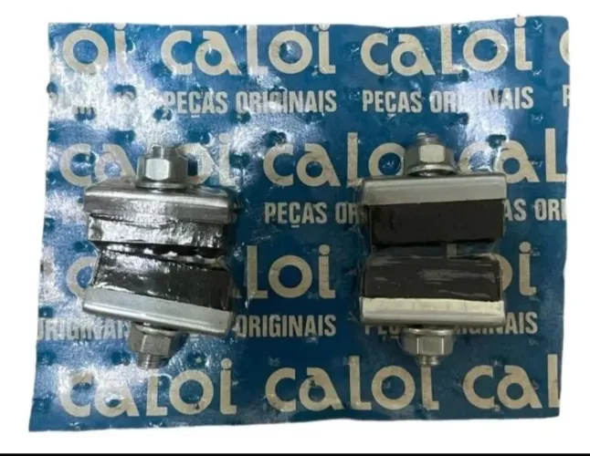 Sapata balaca de freio Caloi 10 cross berlineta e outras Jg 4 unidade NOVO estoque antigo 