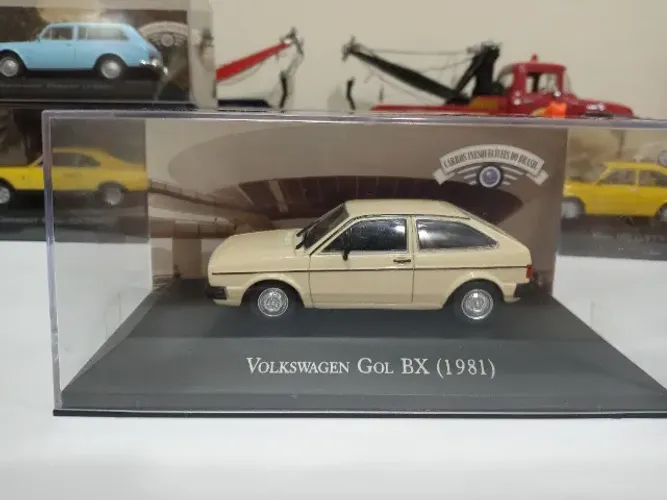 Miniatura Gol Bx 1981 Carros Inesquecíveis avl710