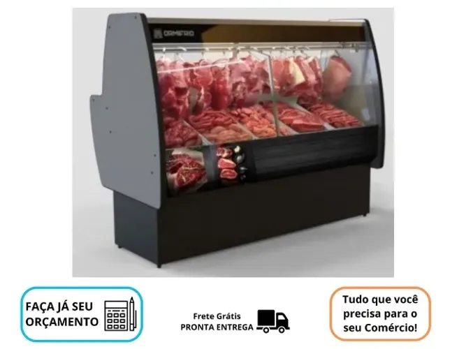 Balcão de Açougue 1,8M Ormifrio Novo 110/220v