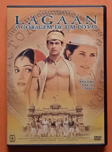Dvd Lagaan - A Coragem de Um Povo (Encarte Interno)