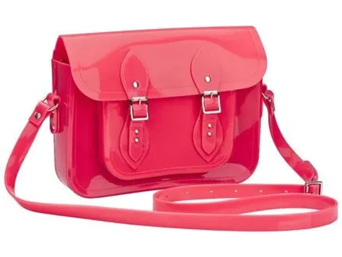 Melissa Satchel + The Cambridge Satchel Company - Rosa Neon - Bolsa original - Nova!