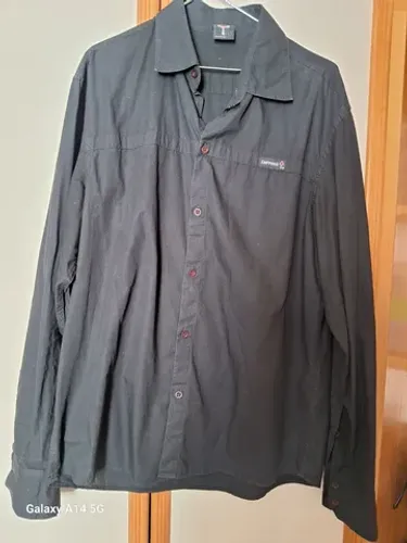Camisa Preta Manga Comprida