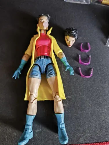 Jubileu marvel legends x-men jubilee hasbro boneco figura