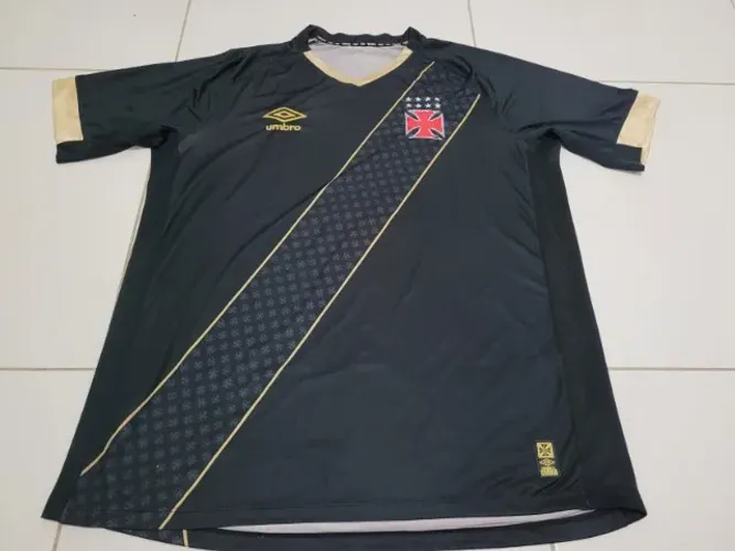 Camisa Original Vasco Umbro Preta E Dourada De 2015 Tam Gg