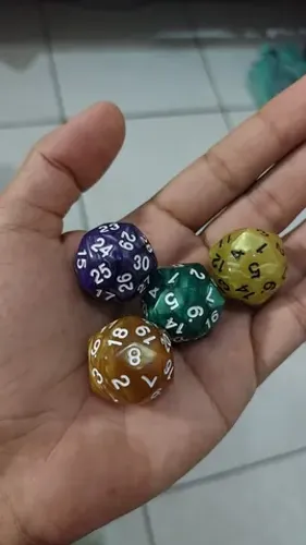 Dado D30 para RPG de mesa 
