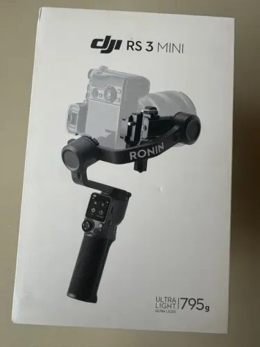 GIMBAL DJI RS 3 MINI NOVO