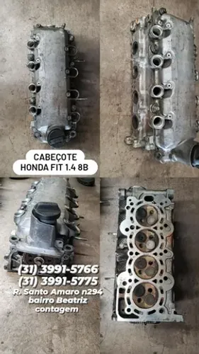 Cabeçote Honda Fit 1.4 8B