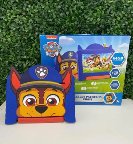 TABLET INFANTIL PATRULHA CANINA CHASE 64GB 4GB RAM 