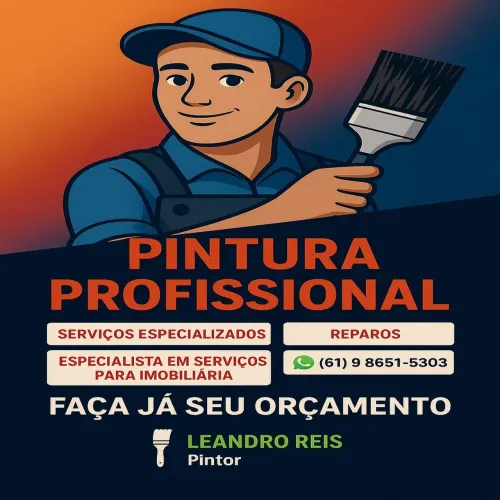 Pintor Profissional com Mais de 15 anos de Experiência 