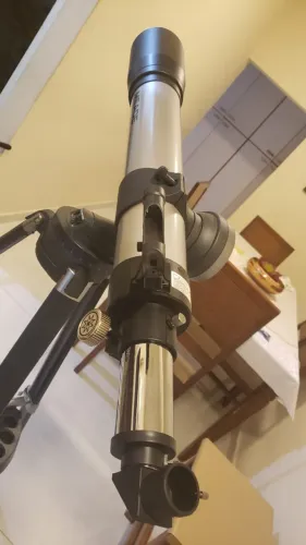 Telescópio refrator Meade 90mm X 800mm f/8.8  controle Autostar, 5 lentes originais Meade