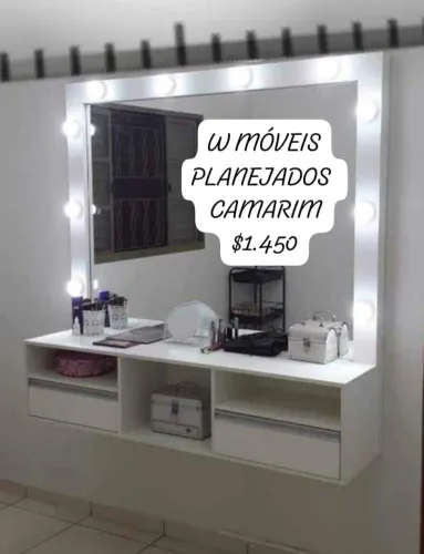 Penteadeira Camarim Planejada - W Móveis