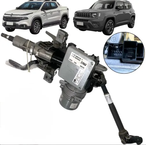 Coluna Direção Elétrica Fiat Toro Renegade Original Completa