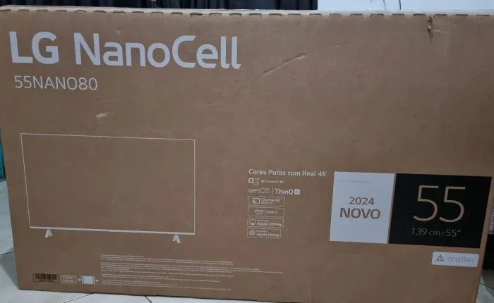 Tv smartv LG NanoCell 55 polegadas 4k 