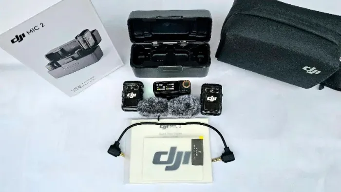Microfone Dji Mic 2 (2tx Microfone + 1rx Receptor + 1 Case)