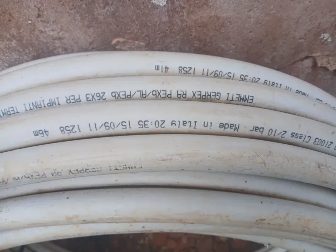 Mangueira Pex para Gas