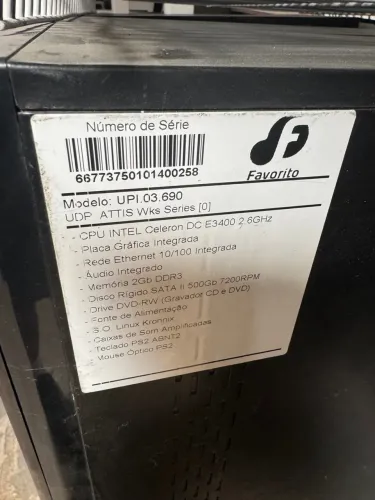 Computador celeron