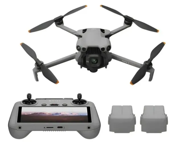 Drone DJI Mini 5 Pro Fly More Combo DJI RC2 Combo 3 baterias Duração: 36 Minutos DJI Mi