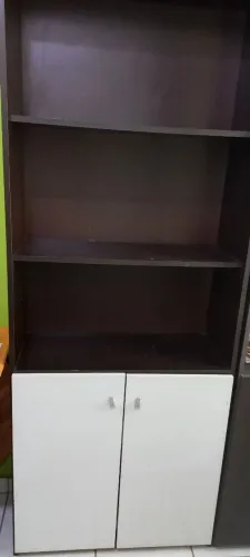Armario de escritório com 2 portas 1,80 × 0,71 m