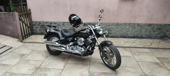 Yamaha Drag Star 650 2008 Preta ? Excelente Estado!