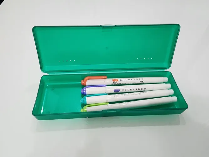 Kit 4 Canetas Mildliner - Zebra cores pastel no estojo
