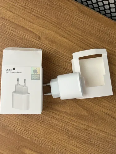 Fonte Adaptador IPhone tomada turbo carga rápida 20w