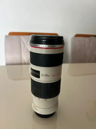 Lente Canon EF 70-200 F4 com estabilizador - Linha L