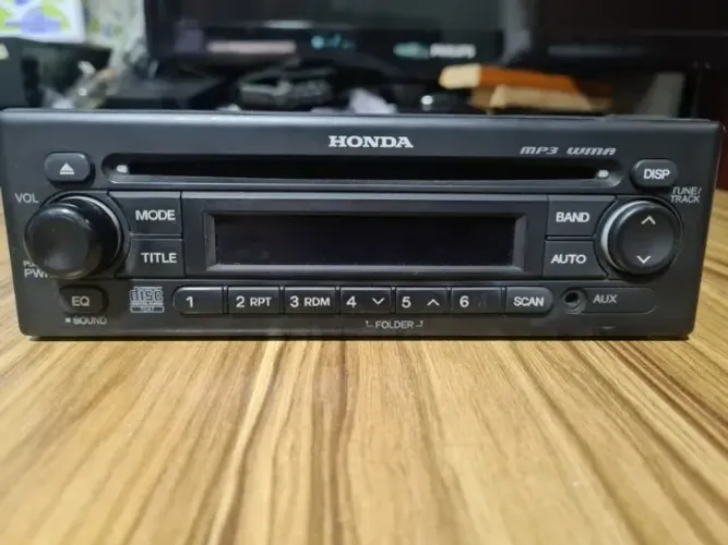 Radio Som Cd Player Mp3 Honda Civic Nh608l  Radio Som Cd  ( concerto ou retirada de peca)