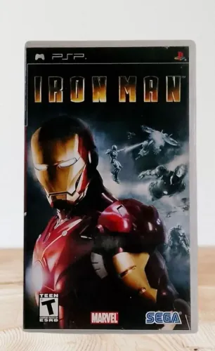 Jogo de psp iron man