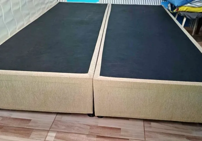 Base para cama box bipartida  Queen 