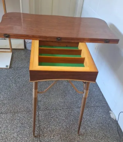 Mesa de Jantar Dobrável em Madeira