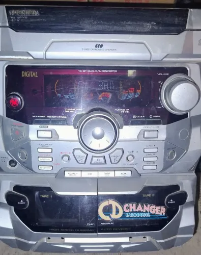 Mini System Som Toshiba MS 6232 Defeito