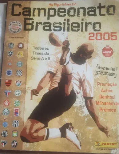 Álbum Campeonato Brasileiro 2005 e 2011 - Completos