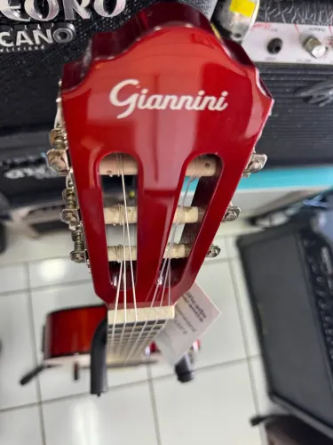Violão Giannini NF-14 CEQ Flat elétrico 