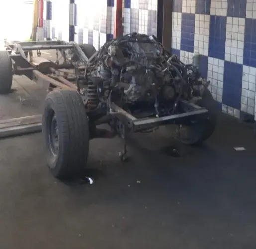 CHASSI COMP. MOTOR TRITON 3.2 HPE, 2014/15 KM (-60MIL)  C/ INSTALAÇÃO E PERIFERICOS